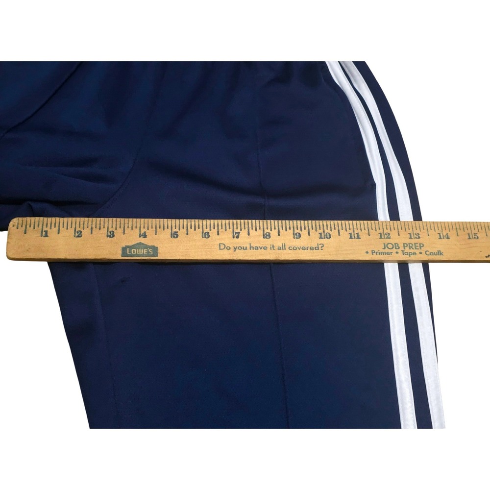 Athletic Works Navy Blue Striped Wide Leg Track‎ Pants Womens Small 4-6 A11 - Picture 5 of 10